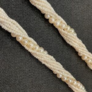 Lee Sands Multi Strand Twisted Necklace. Original Box included. NEW IN BOX.